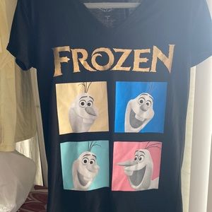 Disney Frozen short sleeves tee Sz S